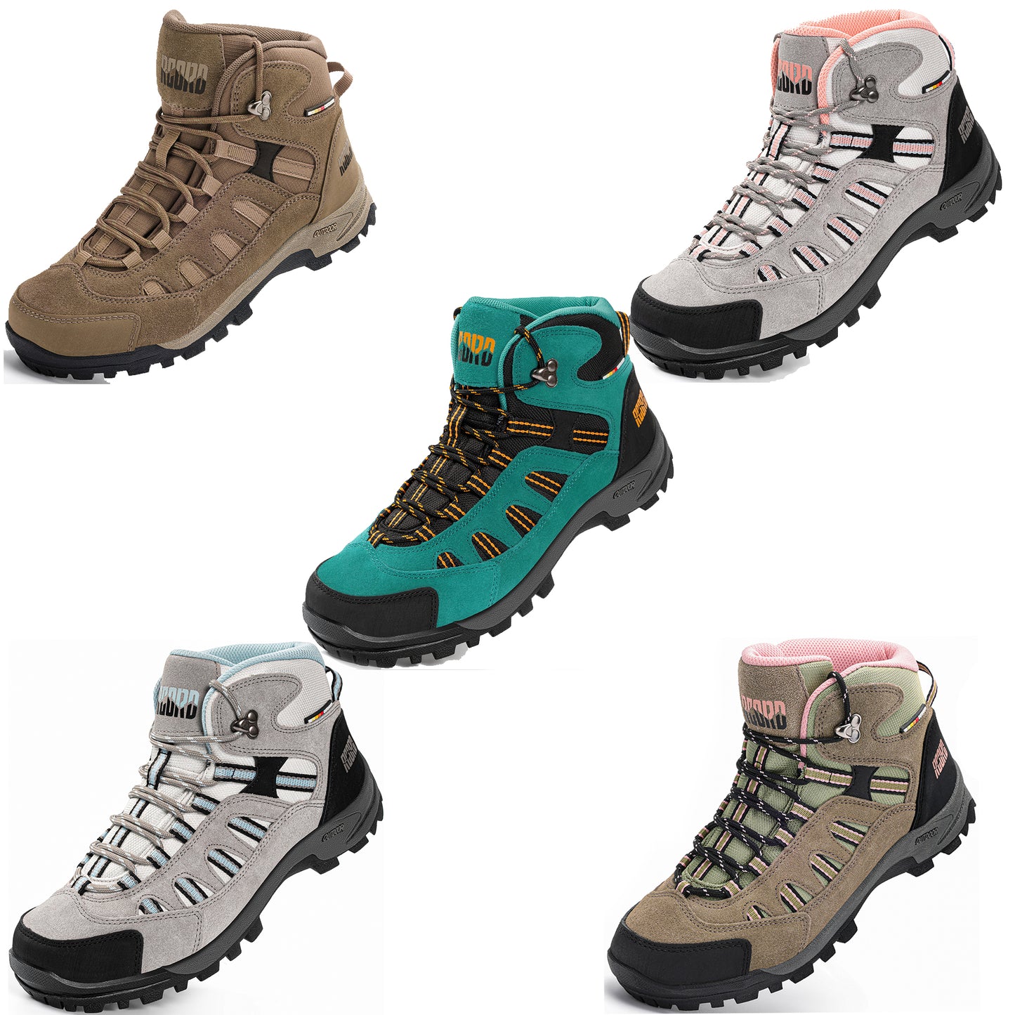 R CORD Women's Hiking Boots