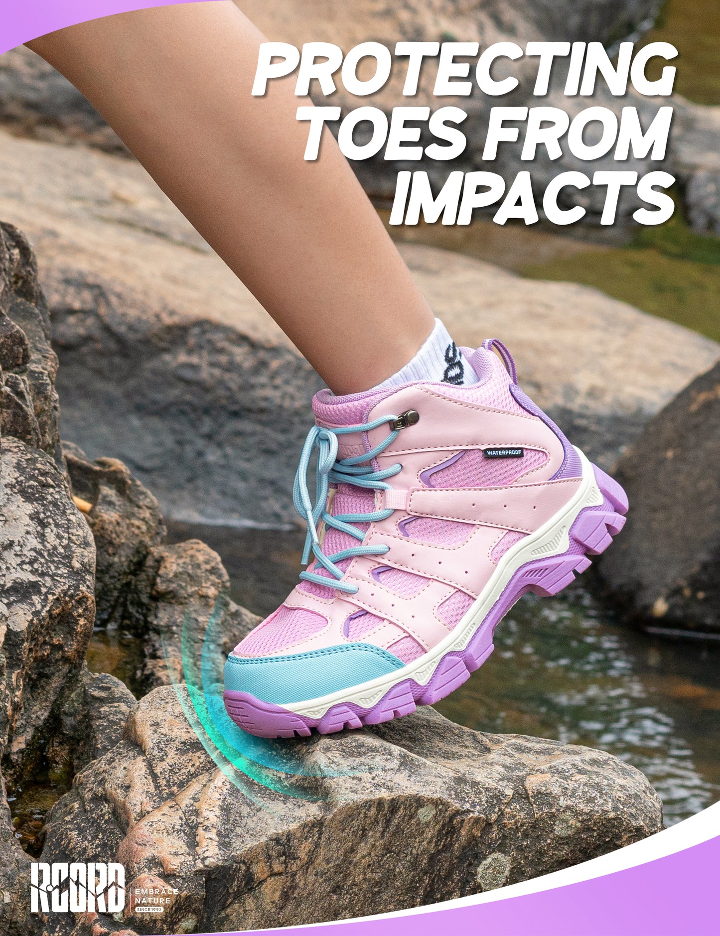 R CORD Kids Hiking Boots