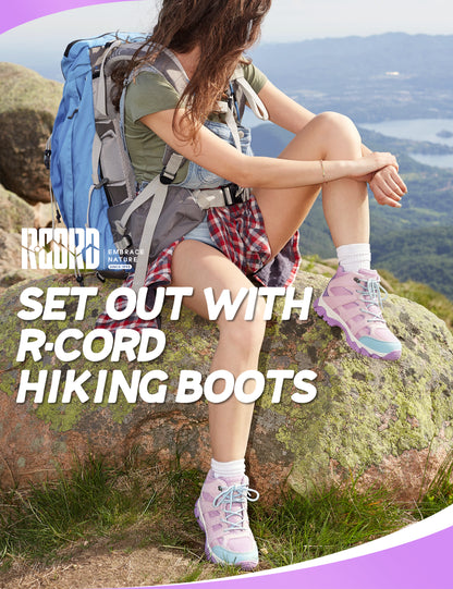 R CORD Kids Hiking Boots