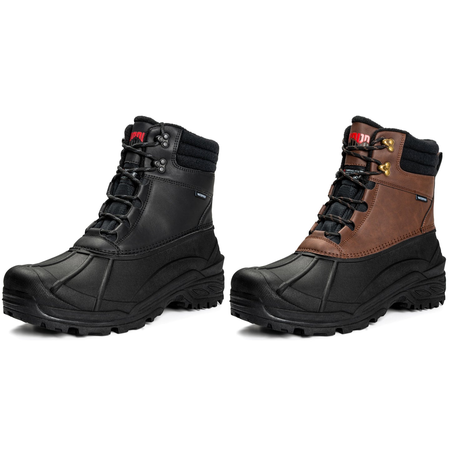 R CORD Mens Snow Boots