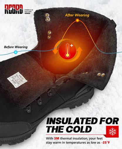 R CORD Mens Snow Boots