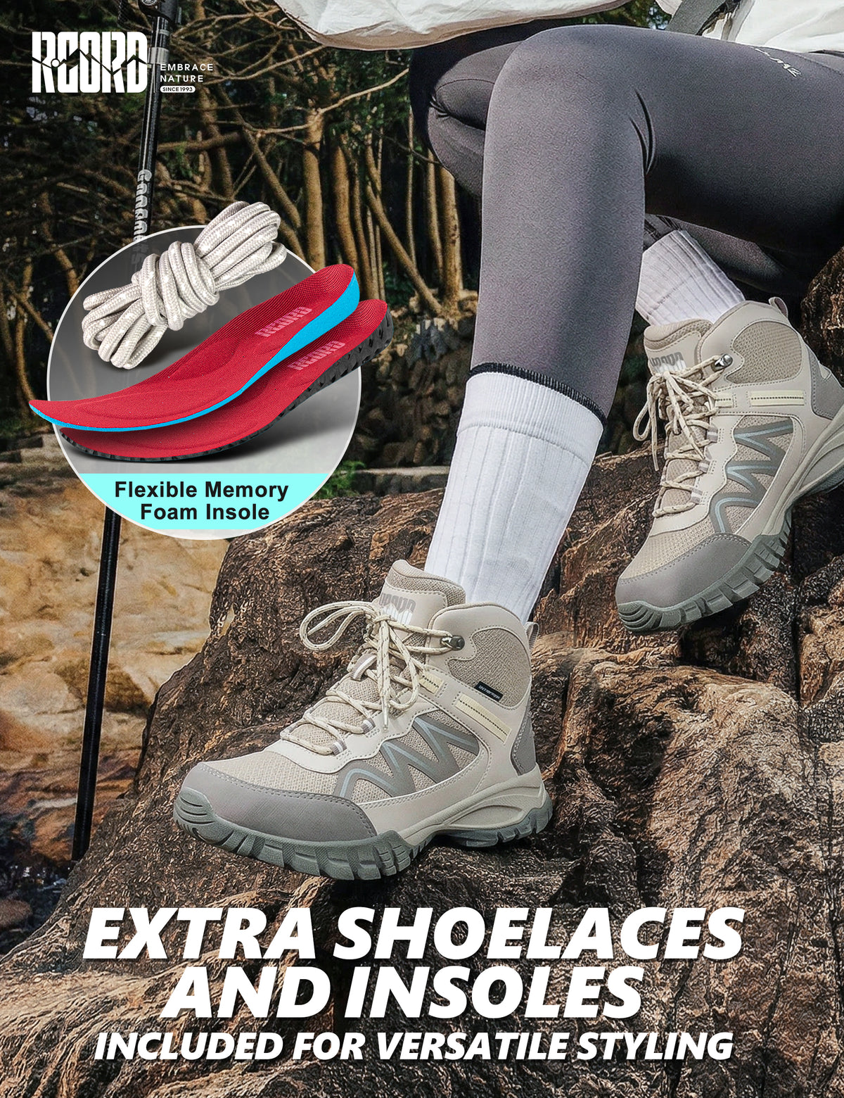 Breathable comfort for park walks and mild-weather outings [color:Sand]
