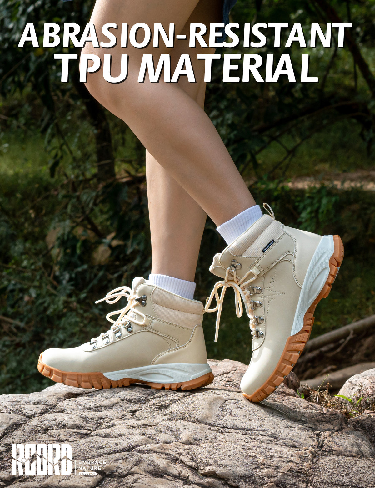 Cushioned comfort for sightseeing, day trips and longer walks [color:Beige]
