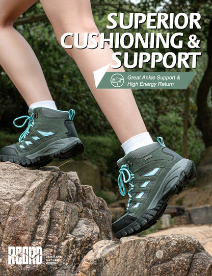 Rubber traction for loose dirt, small stones and trail walking [color:DarkGrey]
