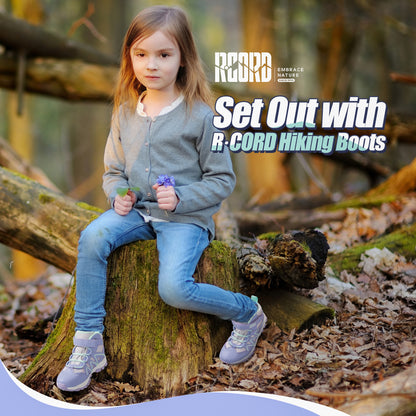Comfortable girls hiking boots for school, daily wear, family outings, with waterproof comfort and outdoor protection [color:Turquoise]