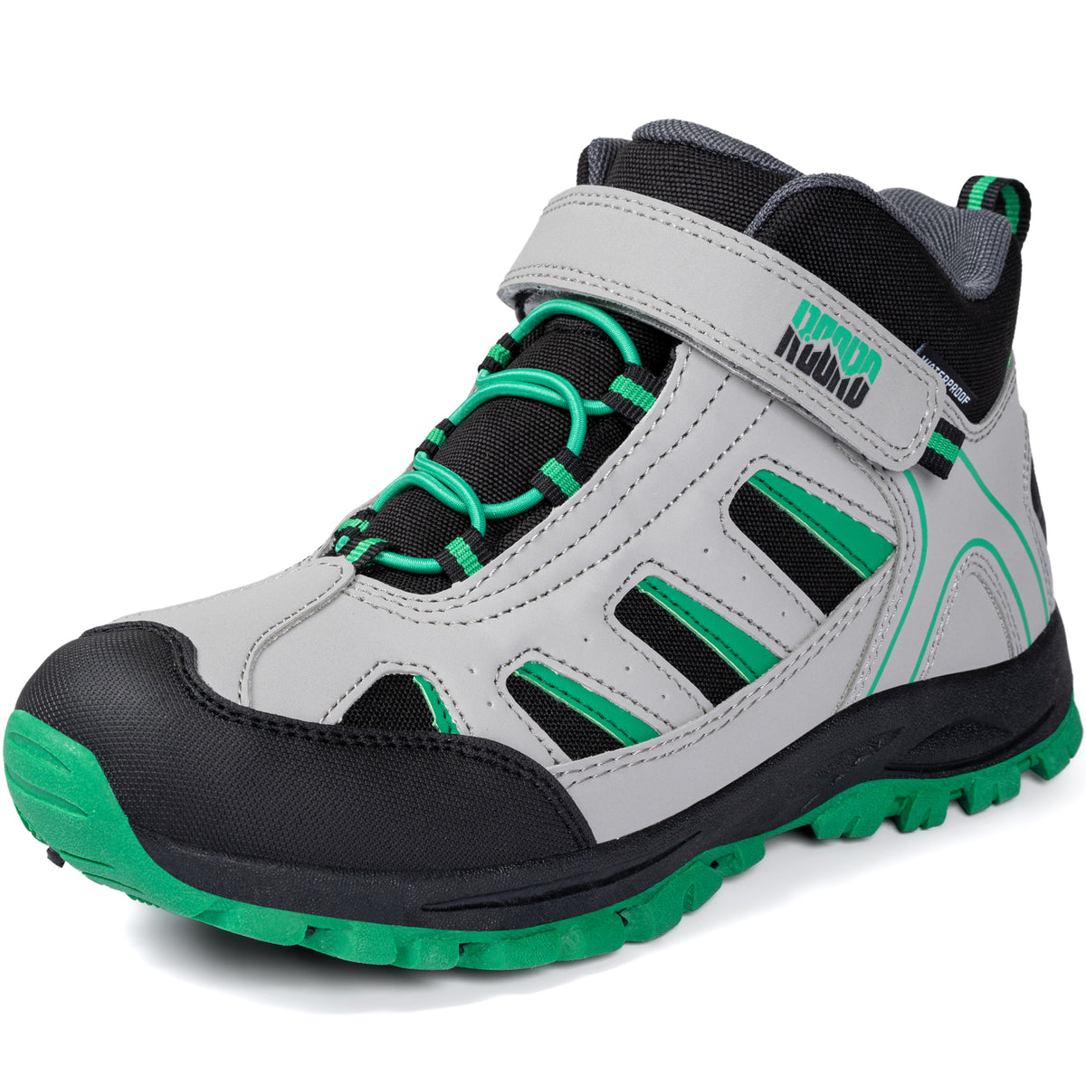 R CORD Little Trekker Girls Hiking Boots with Non-Slip Grip for Camping