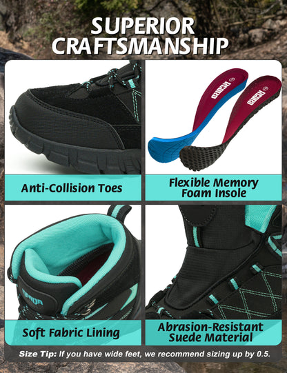 Mesh insole comfort for regular walks in changing outdoor conditions [color:Black]
