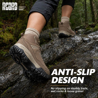 Non-slip grip for campsite paths, loose dirt and gravel [color:Brown]
