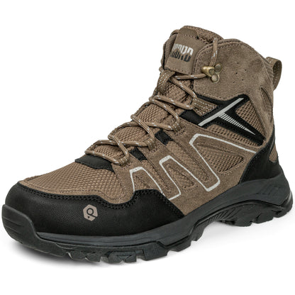 R CORD women's waterproof hiking boots for outdoor walks [color:Brown]
