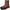 Waterproof Chelsea winter boots for men with faux-fur lining on white [color:Brown]
