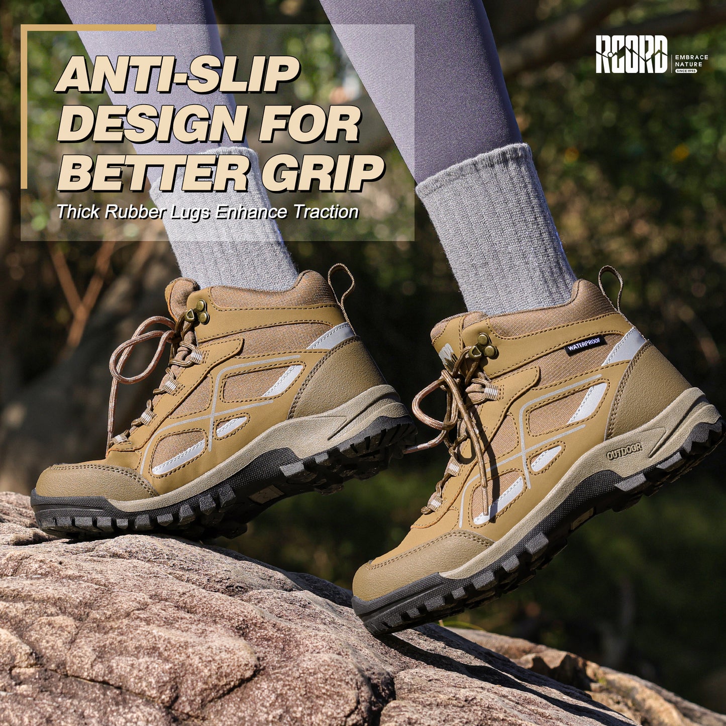 R CORD Women's Hiking Boots