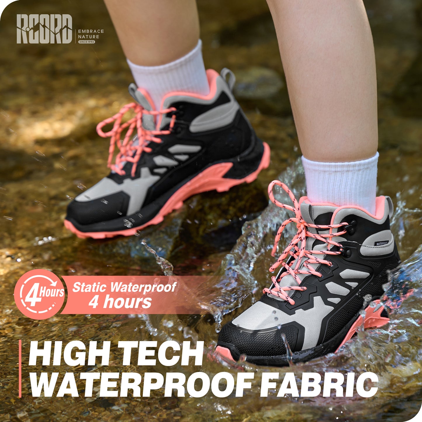 R CORD Women's Hiking Boots