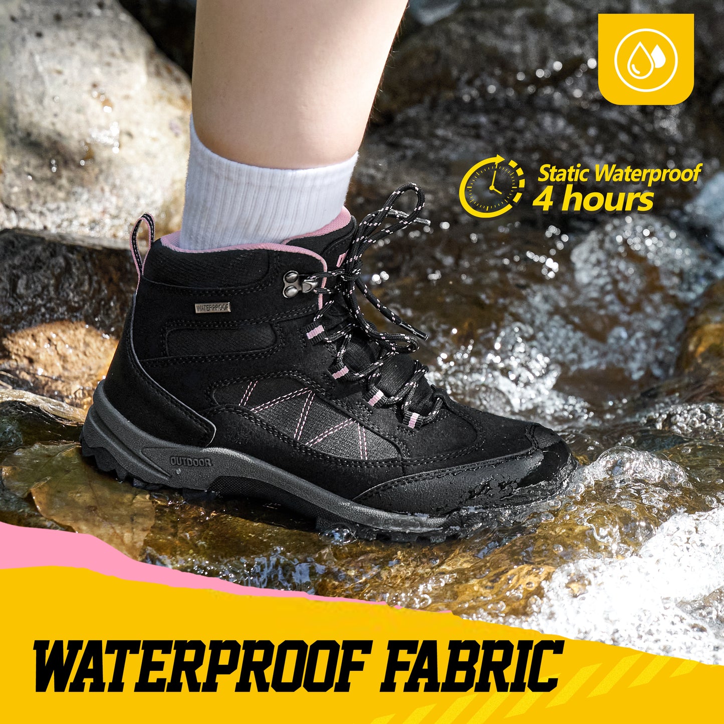 R CORD Women Safety Work Boots