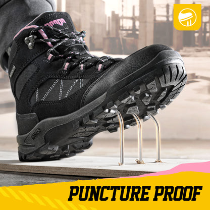 R CORD Women Safety Work Boots