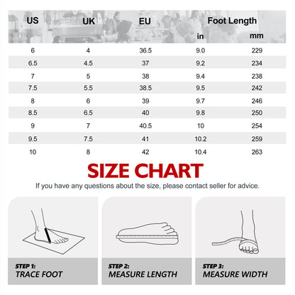 Women's kitchen work shoes size guide for daily comfort and support [color:Black]
