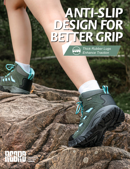 Ankle support for a more secure feel on nature walks [color:DarkGrey]
