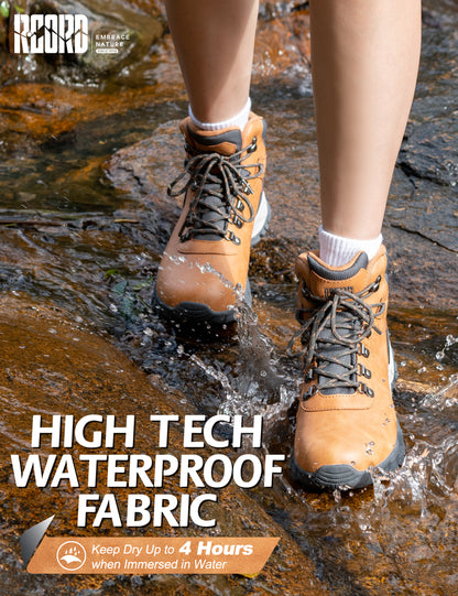 Waterproof protection for sightseeing days with rain or wet sidewalks [color:Brown]
