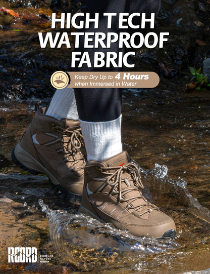 Waterproof protection for wet ground and damp woodland routes [color:Brown]
