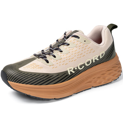 Women's non-slip food service work shoes for busy shifts [color:Khaki]
