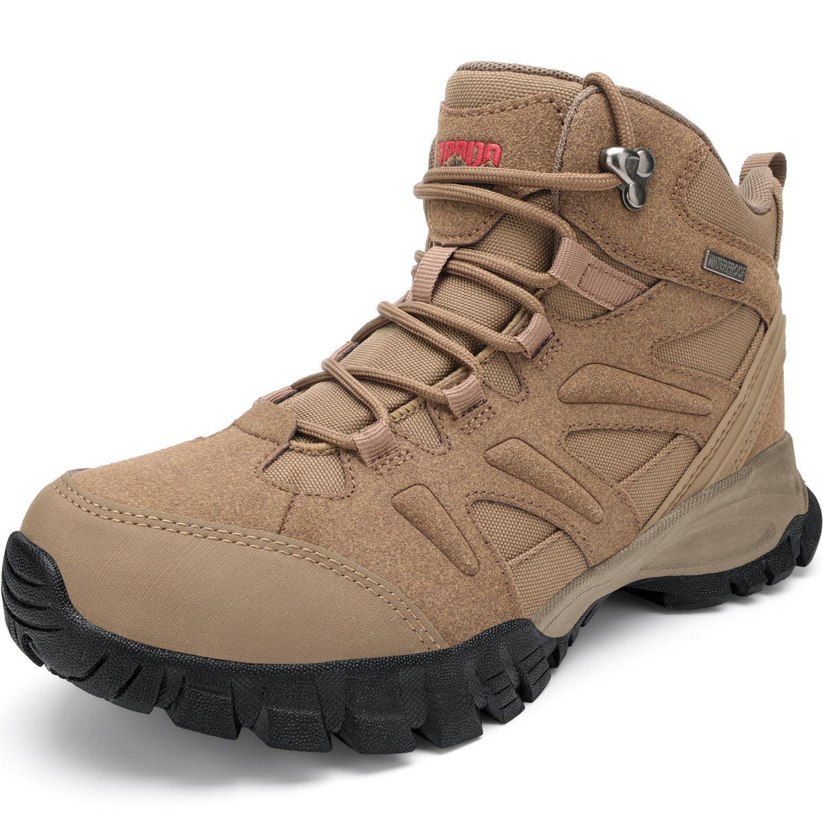 R CORD Women's Waterproof Hiking Boots Comfortable for Day Hikes